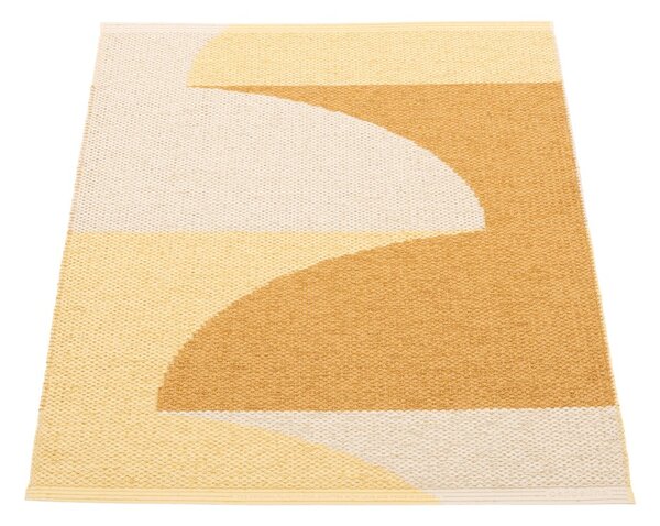 Covor pentru exterior și interior galben ocru 70x90 cm Hill Ochre Pale Yellow – Pappelina