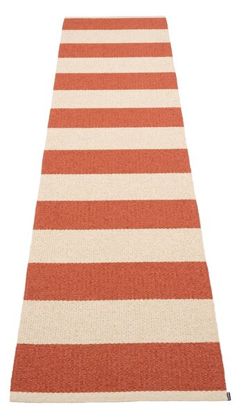 Covor tip traversă pentru interior și exterior cărămiziu/crem 70x300 cm Bob Brick – Pappelina
