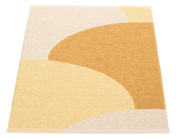 Covor pentru exterior și interior galben ocru 70x90 cm Hill Ochre Pale Yellow – Pappelina