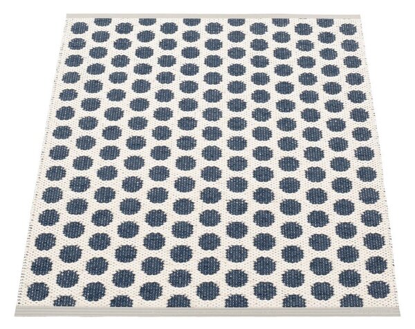 Covor pentru exterior și interior albastru închis 70x90 cm Noa Dark Blue – Pappelina