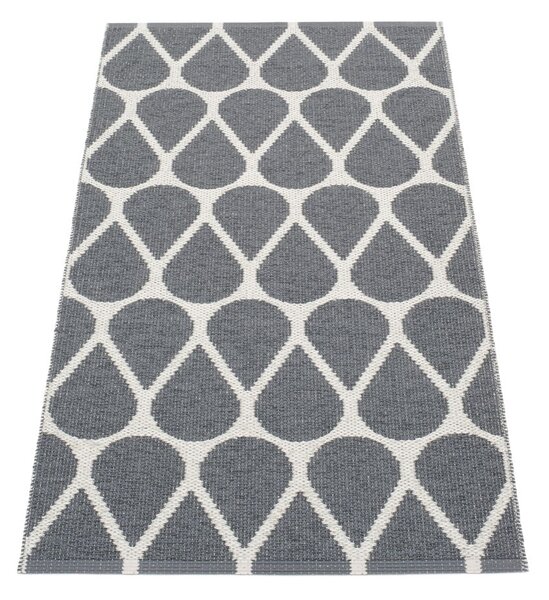 Covor pentru exterior și interior gri închis 70x140 cm Otis Granit – Pappelina