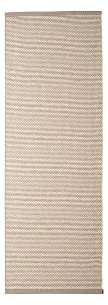 Covor tip traversă pentru interior și exterior crem 70x200 cm Effi Mud – Pappelina