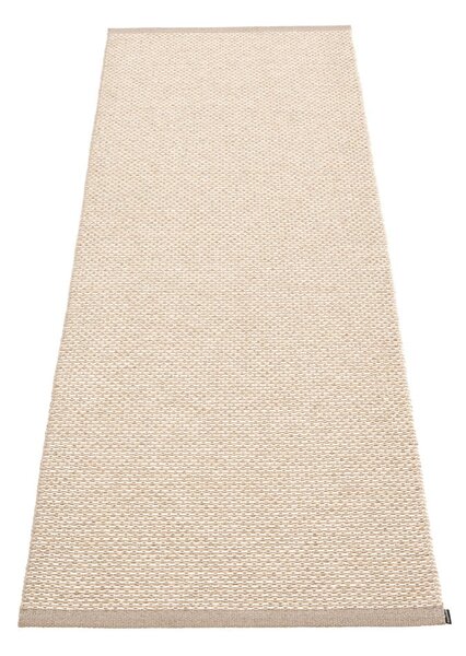 Covor tip traversă pentru interior și exterior crem 70x200 cm Effi Mud – Pappelina