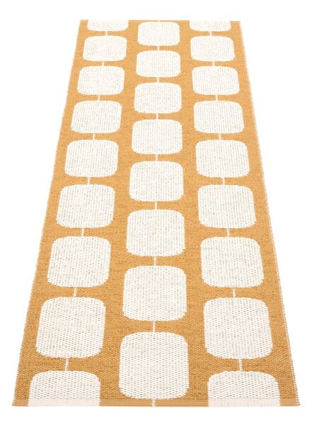 Covor tip traversă pentru interior și exterior galben ocru/crem 70x200 cm Sten Ochre – Pappelina