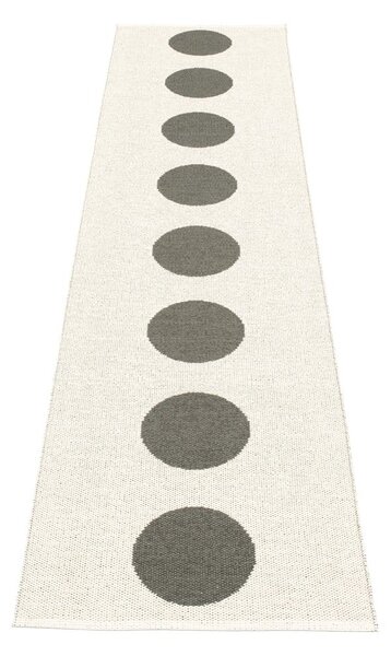 Covor tip traversă pentru interior și exterior gri închis 70x300 cm Vera Charcoal – Pappelina
