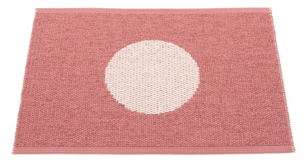 Covor pentru exterior și interior roșu deschis 70x50 cm Vera Pop Blush – Pappelina