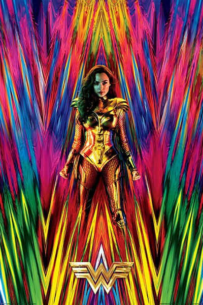 Poster Wonder Woman 1984 - Neon Static, (61 x 91.5 cm)