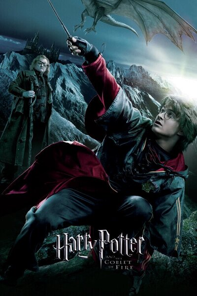 Poster de artă Harry Potter - Pocalul de Foc - Harry, (26.7 x 40 cm)