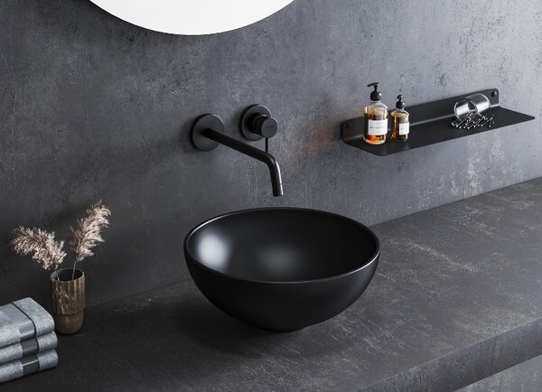 Kronenbach Lima 2.0 Black baterie lavoar ascuns negru 100.1814SMKBN