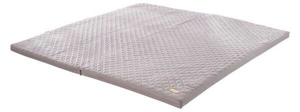 Saltea de joacă pentru copii gri închis 120x120 cm Style – Roba