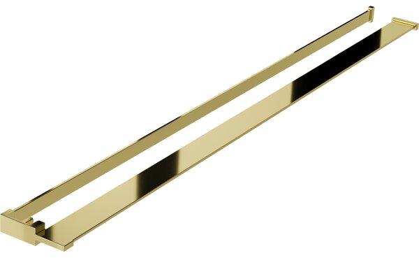 Mexen Accesorii Mexen, raft/suport prosop pentru paravan de dus (max 140cm), auriu lucios, 800-02-50