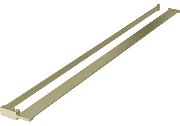 Mexen Accesorii Mexen, raft/suport prosop pentru paravan de dus (max 140cm), auriu mat, 800-02-55