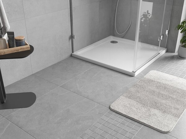 Mexen Flow cadă de duș pătrată slim 90 x 90 cm, alb lucios - 46S109090