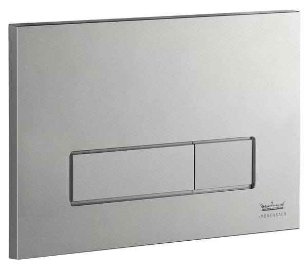 Kronenbach Plantec 2.0 buton de spălare pentru WC crom mat KB828031904