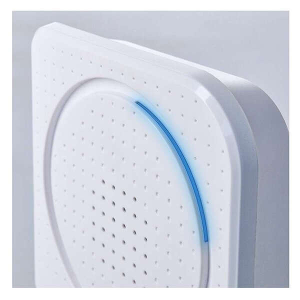 Detector de mișcare wireless (gong) la priză, extern PIR senzor, alb