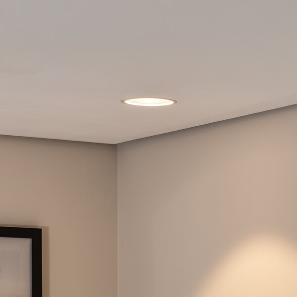 BEGA Spot de plafon încastrat Bega LED Studio Line, aluminiu, aluminiu turnat, Alb, Camera de zi / sufragerie, Aluminiu, Corpuri de iluminat încastrate rotunde