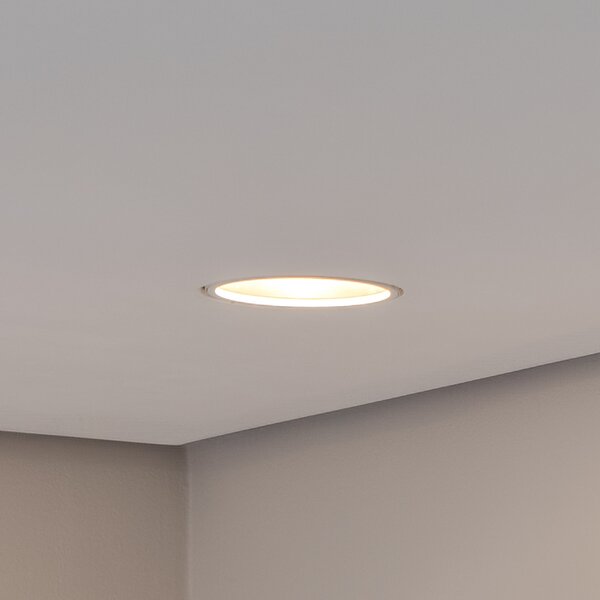 BEGA Spot de plafon încastrat Bega LED Studio Line, aluminiu, aluminiu turnat, Alb, Camera de zi / sufragerie, Aluminiu, Corpuri de iluminat încastrate rotunde