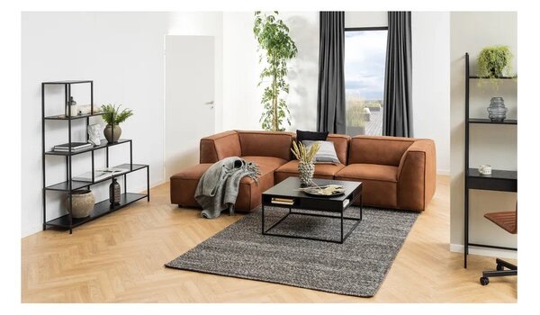 Modul pentru canapea maro coniac (colț stânga) Fairfield Kentucky – Bonami Selection
