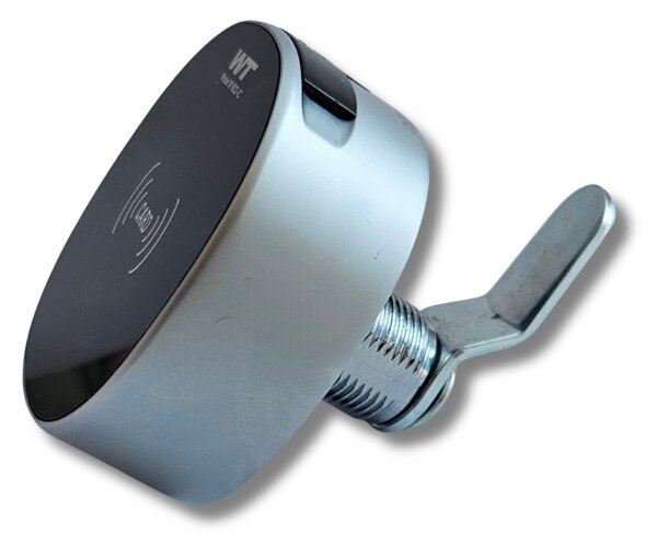 Încuietoare RFID pentru vestiare metalice, negru