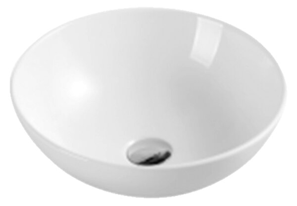 LaVita Round lavoar 40x40 cm rotund de blat alb luciu 5900378310228