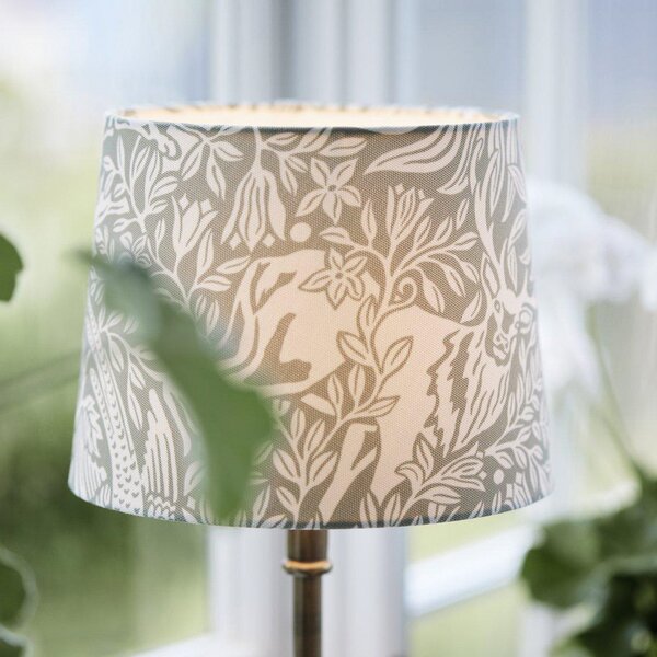 PR Home Lampă de masă Liam Sofia Eldertree, verde/zahăr, 55 cm, Verde, Camera de zi / sufragerie
