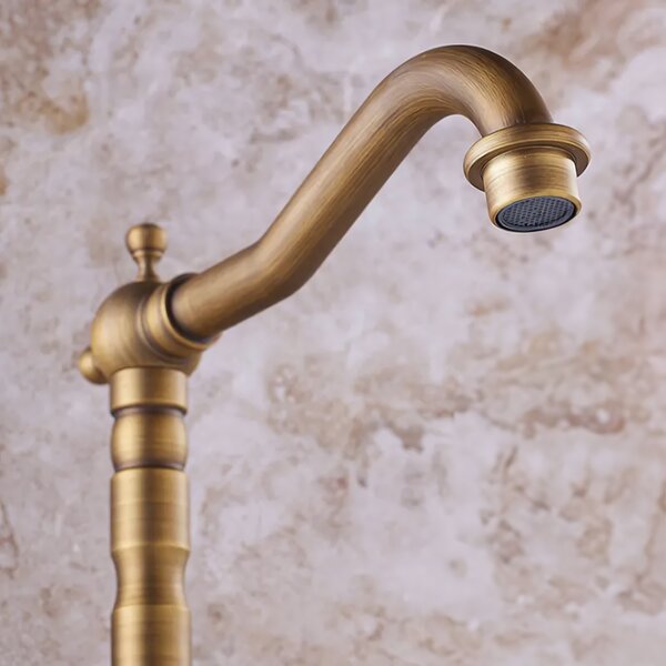 Baterie pentru baie / de bucătărie Rea Rustico antique gold