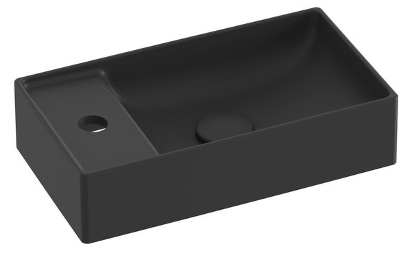 Ravak Veda lavoar 40x22 cm dreptunghiular mobilier negru mat XJX0D240000