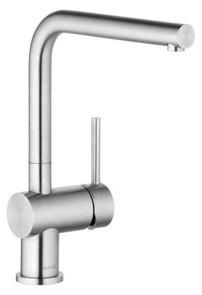 Kludi L Steel baterie bucătărie pe picior oţel inoxidabil 45803F877