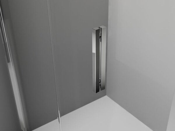 Mexen Exo cabină de duș pliabilă 75 x 75 cm, transparentă, crom - 816-075-075-01-00