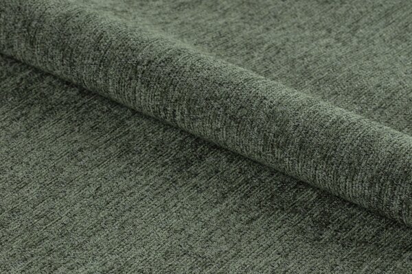 MAZZONI EXPORT FIORA Verde (material Apia 352)/cadru negru – SCAUN MODERN TAPITAT DIN CHENILLE PENTRU LIVING/BUCĂTĂRIE