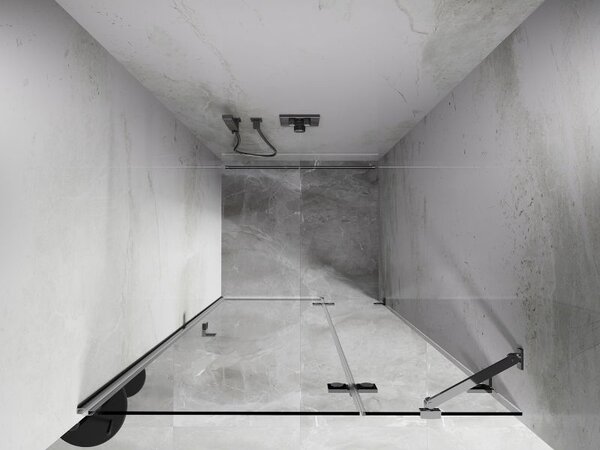 Mexen Lunar ușă de duș batantă dreapta 70 cm, transparent, crom - 834-070-000-01-00-P