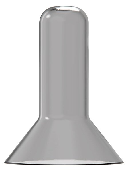 Molto Luce Corpa Bass lampă suspendată, gri fumuriu, reglabil, Gri, Camera de zi / sufragerie, Sticlă, Modern