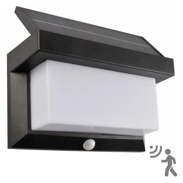 LED lampă solară de perete cu senzor TONY LED/3,7V 1800 mAh IP44