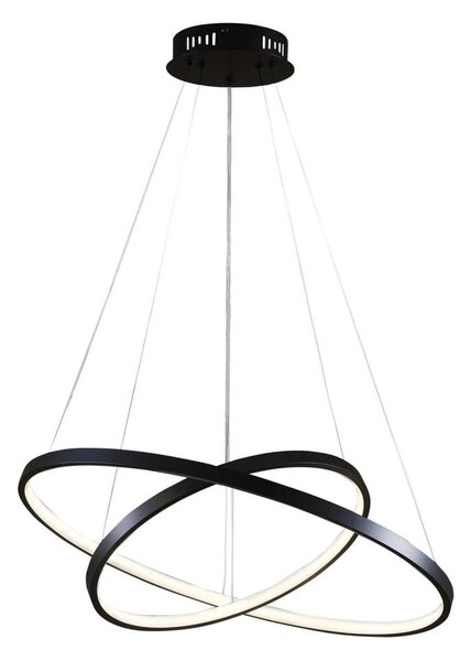 Lustră LED pe cablu LEA LED/35W/230V 4000K d. 60 cm negru