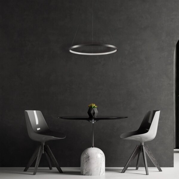 Lustră LED pe cablu LEA LED/20W/230V 4000K d. 50 cm negru