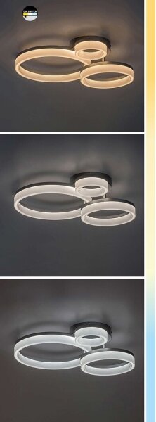 Plafonieră LED Rabalux 71383 AMILIA LED/24W/230V 3000/4000/6500K auriu