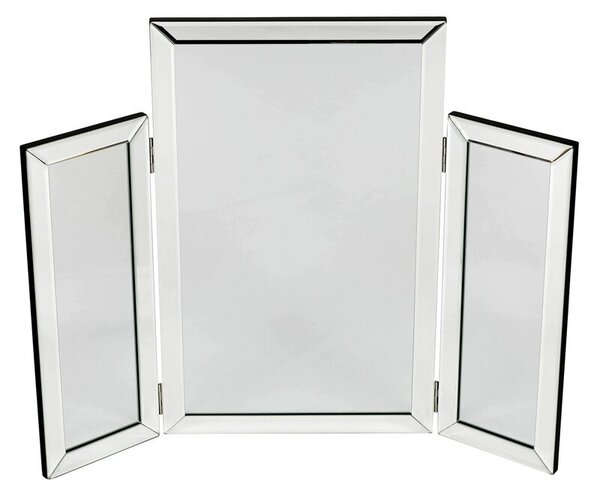 Oglinda cosmetica Damion, argintiu, 60 x 75 x 2 cm