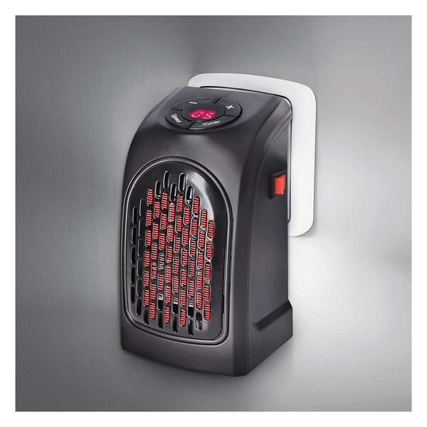 Ventilator cu aer cald KP09 350W, negru