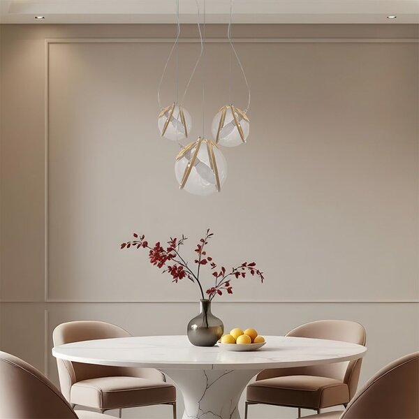 Lampa APP1091-3CP GOLD