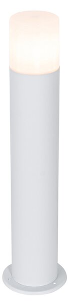 Lampă de exterior în picioare albă cu abajur opal 50 cm - Odense