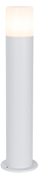 Lampă de exterior în picioare albă cu abajur opal 50 cm - Odense