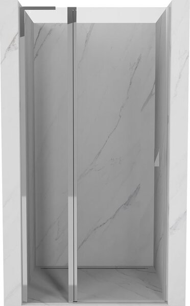 Mexen Mist L uși de duș batante 100 cm, transparent, crom - 8A4L-100-000-01-00