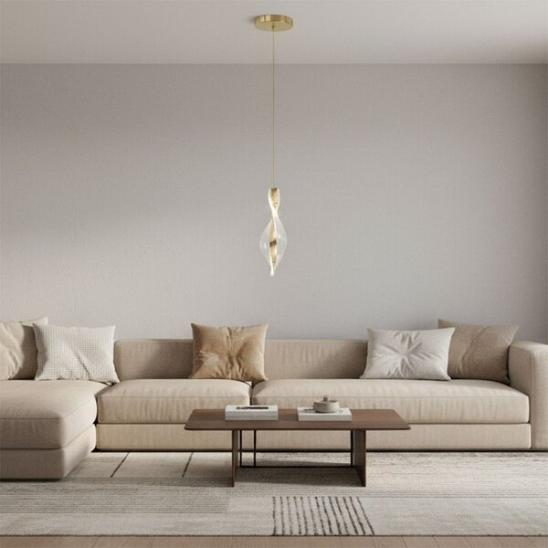 Lampă suspendată LED G120-CP GOLD