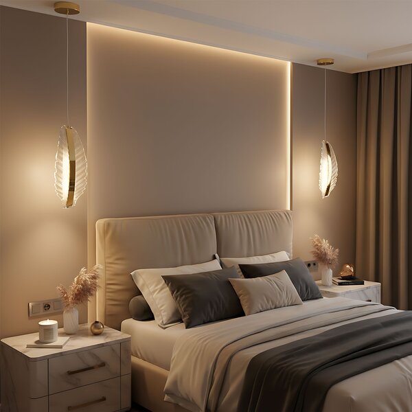 Lampa LED G141-CP GOLD