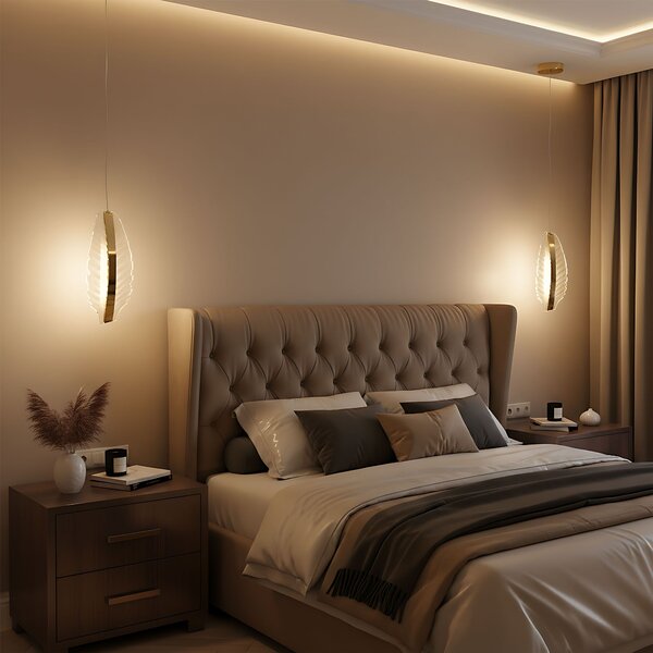 Lampa LED G141-CP GOLD