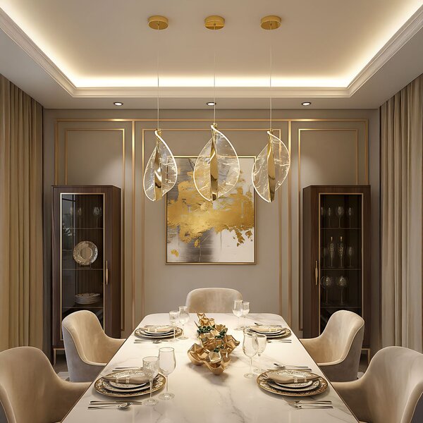 Lampa LED G129-CP GOLD