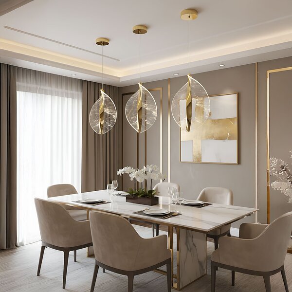 Lampa LED G129-CP GOLD