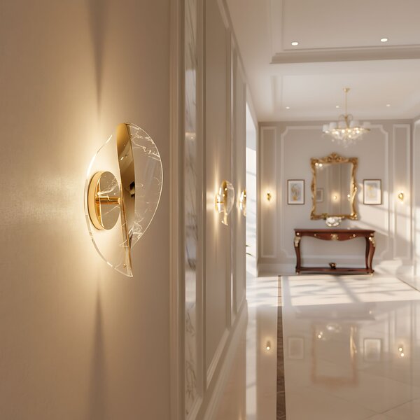 Lampa de perete LED G128-W Gold
