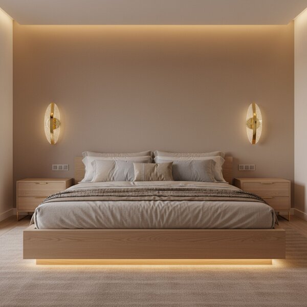 Lampa de perete LED G130-W Gold