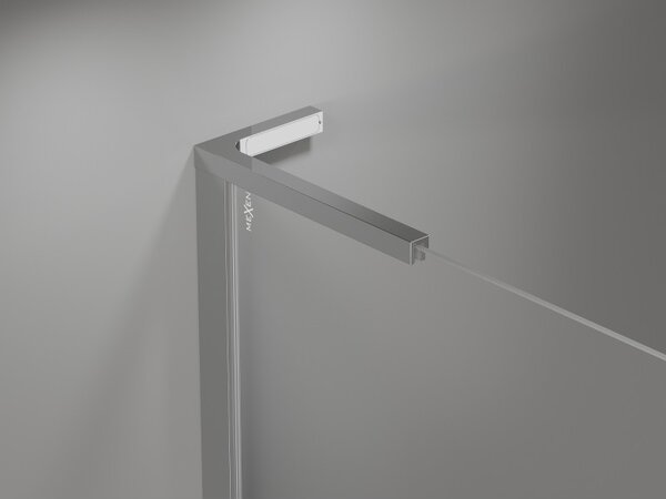 Mexen Mist L paravan cadă cu 2 panouri 110 x 150 cm, transparent, crom - 8A9L-110-011-01-00